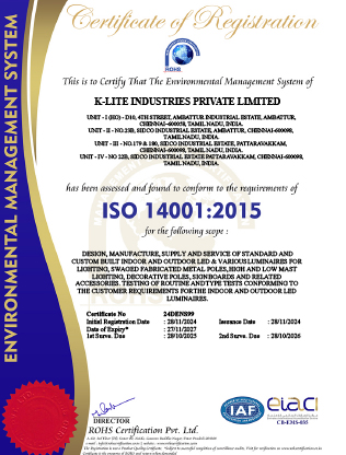 ISO 14001:2015 EMS - 2024-2027