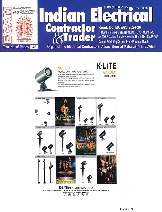 indian Electrical Contractor & Trader - November - 2025