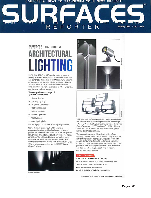 Surfaces - January - February - 2026