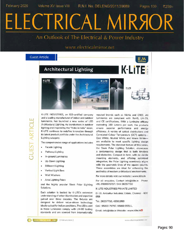 Electrical Mirror - February - 2026