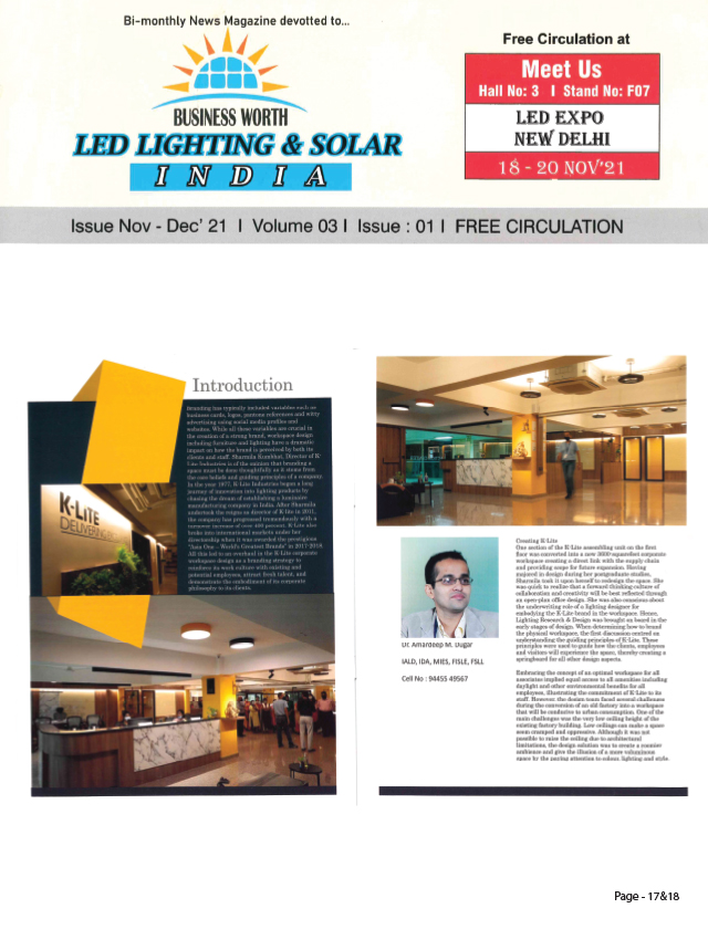 LED Lighting & Solar - Nov-Dec 2021